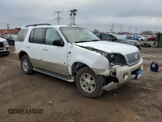 2004 Mercury Mountaineer Convenience with VIN 4M2ZU86K74UJ15058, listed as a Copart auction lot 84393964 with 141,656 mi miles and Salvage title. Bid and sale history available at DreamBid. Image 4.