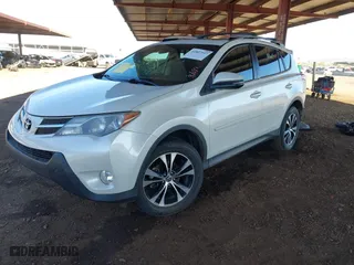2015 Toyota RAV4 Limited with VIN 2T3DFREV4FW340913, listed as a IAAI auction lot 41807057 with 182,754 mi miles. Bid and sale history available at carsss.com. Image 2.