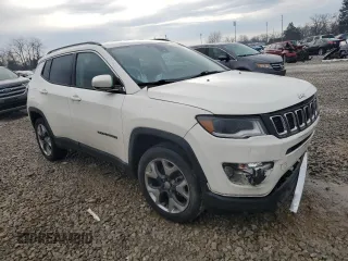 2018 Jeep Compass Limited with VIN 3C4NJDCB4JT440556, listed as a Copart auction lot 46345255 with Not Provided miles and Salvage Title. Bid and sale history available at DreamBid. Image 4.