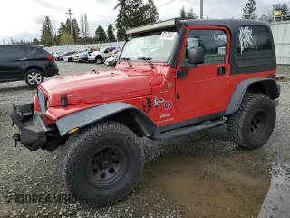 2004 Jeep Wrangler X with VIN 1J4FA39S24P747829, listed as a Copart auction lot 51172355 with 183,073 mi miles and Salvage Title. Bid and sale history available at carsss.com. Image 1.