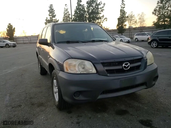 2006 Mazda Tribute i with VIN 4F2YZ02Z16KM15975, listed as a Copart auction lot 83905624 with 235,436 mi miles and Salvage Title. Bid and sale history available at carsss.com. Image 11.