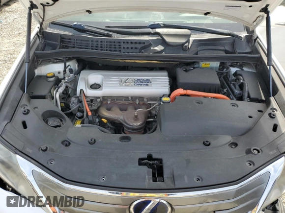 2010 Lexus HS 250h with VIN JTHBB1BA0A2013222, listed as a Copart auction lot 48545035 with 133,462 mi miles and Salvage Title. Bid and sale history available at DreamBid. Image 11.