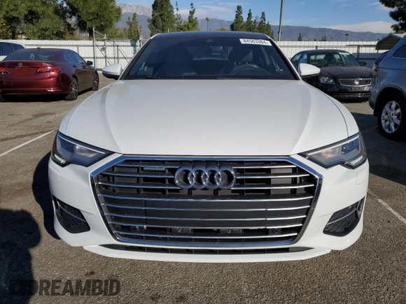 2019 Audi A6 Premium with VIN WAUD8AF22KN130874, listed as a Copart auction lot 84563384 with 63,327 mi miles and Salvage Title. Bid and sale history available at carsss.com. Image 5.