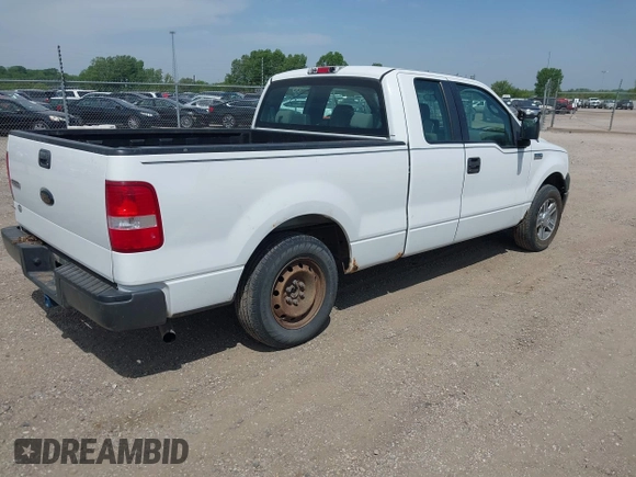 2008 Ford F-150 XL with VIN 1FTPX12V08FC27822, listed as a IAAI auction lot 42259326 with 83,683 mi miles and . Bid and sale history available at DreamBid. Image 4.