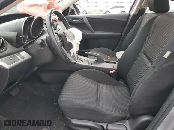 2013 Mazda 3 i Touring with VIN JM1BL1V7XD1712155, listed as a Copart auction lot 86358604 with Not Provided miles and Salvage Title. Bid and sale history available at DreamBid. Image 7.