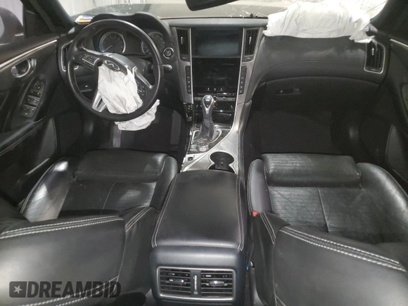 2020 Infiniti Q50 Pure with VIN JN1EV7AP8LM203925, listed as a Copart auction lot 74701834 with Not provided miles and Salvage title. Bid and sale history available at DreamBid. Image 8.