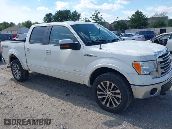 2013 Ford F-150 XL with VIN 1FTFW1ET4DFA47780, listed as a IAAI auction lot 42208745 with 252,283 mi miles and . Bid and sale history available at carsss.com. Image 1.