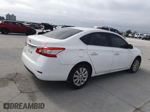 2015 Nissan Sentra S with VIN 3N1AB7AP7FY376067, listed as a Copart auction lot 51502025 with 143,619 mi miles and Clean Title. Bid and sale history available at carsss.com. Image 3.