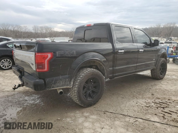 2016 Ford F-150 XLT with VIN 1FTEW1EG8GFC74621, listed as a Copart auction lot 86569594 with 130,578 mi miles and Salvage title. Bid and sale history available at DreamBid. Image 3.