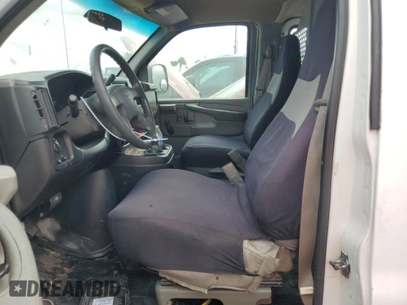 2003 Chevrolet Express Cargo with VIN 1GCGG25V931223419, listed as a Copart auction lot 76194064 with Not Provided miles and Salvage Title. Bid and sale history available at DreamBid. Image 7.