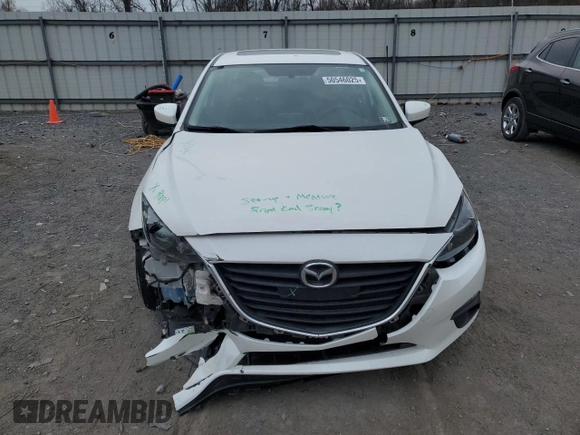 2014 Mazda 3 i Grand Touring with VIN JM1BM1W78E1122209, listed as a Copart auction lot 50546025 with 144,477 mi miles and Salvage Title. Bid and sale history available at carsss.com. Image 5.