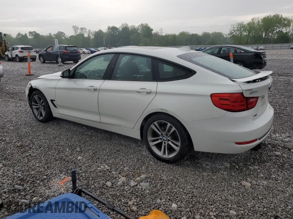 2015 BMW 3 Series 328i Gran Turismo xDrive z VIN WBA8Z5C50FGS36593, wystawiony jako Copart lot #56866095 z przebiegiem 97 073 mil mil oraz Szkoda całkowita • Salvage title. Historia ofert i sprzedaży dostępna na DreamBid. Obrazek 2.
