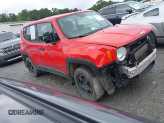 2018 Jeep Renegade Sport with VIN ZACCJBAB0JPH07665, listed as a IAAI auction lot 42541718 with 114,095 mi miles and . Bid and sale history available at DreamBid. Image 13.