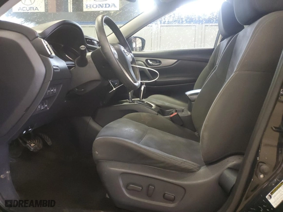 2016 Nissan Rogue SV with VIN KNMAT2MV9GP639461, listed as a Copart auction lot 52845555 with 149,958 mi miles and Clean Title. Bid and sale history available at carsss.com. Image 7.
