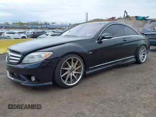 2007 Mercedes-Benz CL-Class 5.5L V8 with VIN WDDEJ71X97A002508, listed as a IAAI auction lot 42073932 with 121,008 mi miles. Bid and sale history available at carsss.com. Image 2.