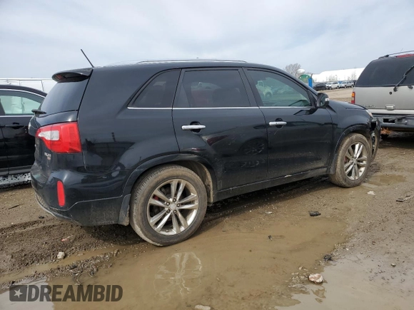 2014 Kia Sorento SX Limited with VIN 5XYKW4A78EG450300, listed as a Copart auction lot 49054375 with Not Provided miles and Salvage Title. Bid and sale history available at carsss.com. Image 3.
