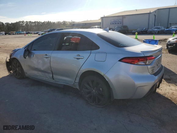 2023 Toyota Corolla SE with VIN JTDS4MCE6P3517579, listed as a Copart auction lot 86736494 with 45,478 mi miles and Salvage Title. Bid and sale history available at carsss.com. Image 2.