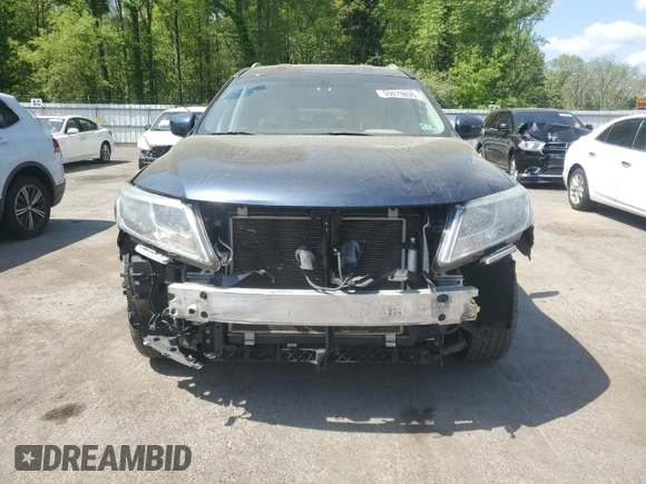 2016 Nissan Pathfinder S с VIN 5N1AR2MMXGC648792, выставлен на аукционе Copart как лот 55079895 с пробегом 80 608 миль миль и Списание • Salvage title. История ставок и продаж доступна на DreamBid. Изображение 5.