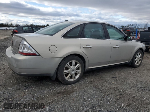 2009 Mercury Sable Premier with VIN 1MEHM42W69G610987, listed as a Copart auction lot 47601465 with 156,071 mi miles and Salvage Title. Bid and sale history available at carsss.com. Image 3.