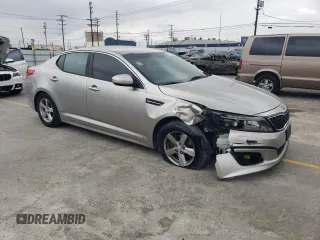 2014 Kia Optima LX with VIN 5XXGM4A77EG331363, listed as a Copart auction lot 53733755 with 135,081 mi miles and Salvage title. Bid and sale history available at DreamBid. Image 4.