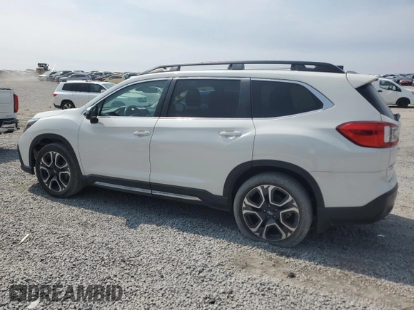 2023 Subaru Ascent Limited with VIN 4S4WMAUD1P3403216, listed as a Copart auction lot 60088595 with 21,729 mi miles and Salvage title. Bid and sale history available at DreamBid. Image 2.