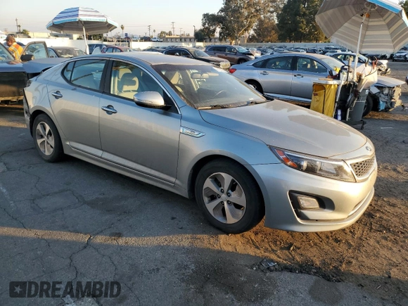 2016 Kia Optima Hybrid with VIN KNAGM4AD1G5096940, listed as a Copart auction lot 89160025 with 122,847 mi miles and Salvage Title. Bid and sale history available at carsss.com. Image 4.