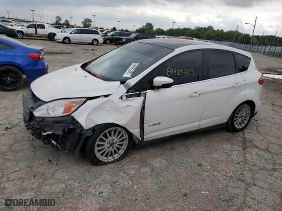 2013 Ford C-Max Hybrid SEL with VIN 1FADP5BU9DL514434, listed as a Copart auction lot 69933823 with 161,352 mi miles and Salvage Title. Bid and sale history available at carsss.com. Image 1.