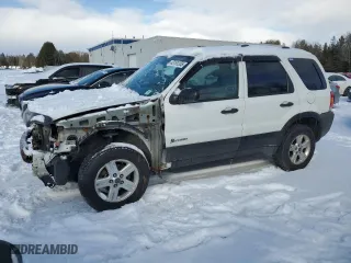 2006 Ford Escape Hybrid with VIN 1FMCU95H46KC08640, listed as a Copart auction lot 43151355 with 251,266 mi miles and Clean Title. Bid and sale history available at carsss.com. Image 1.