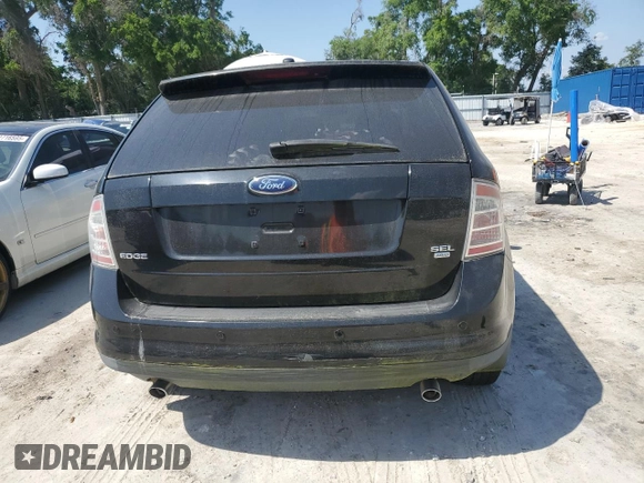 2007 Ford Edge SEL PLUS with VIN 2FMDK49C77BB47677, listed as a Copart auction lot 52629045 with 175,237 mi miles and Clean Title. Bid and sale history available at carsss.com. Image 6.