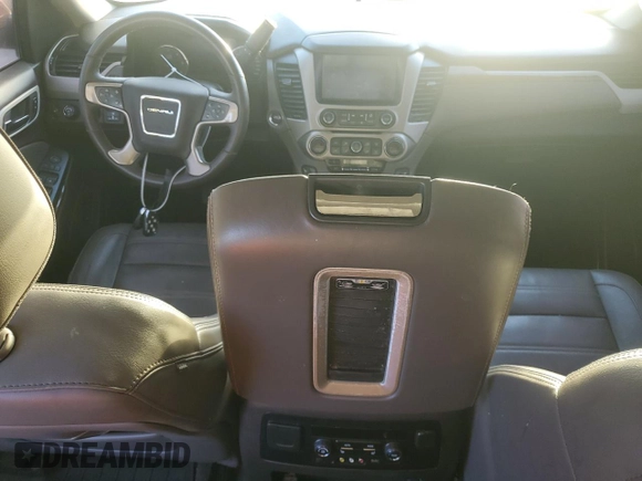 2015 GMC Yukon Denali with VIN 1GKS2CKJ5FR529091, listed as a Copart auction lot 77325934 with 0 mi miles and Clean Title. Bid and sale history available at carsss.com. Image 8.