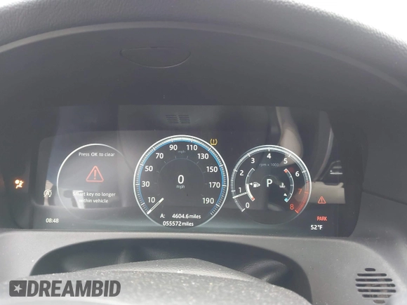 2018 Jaguar XF with VIN SAJBG4FV9JCY55697, listed as a IAAI auction lot 41406469 with 55,572 mi miles and . Bid and sale history available at DreamBid. Image 7.