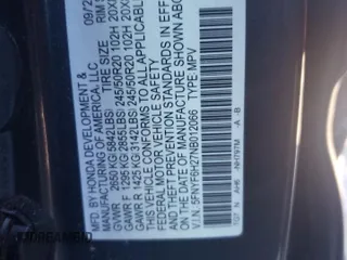 2022 Honda Pilot Special Edition with VIN 5FNYF6H27NB012066, listed as a Copart auction lot 46342685 with 43,511 mi miles and Non Repairable. Bid and sale history available at carsss.com. Image 15.