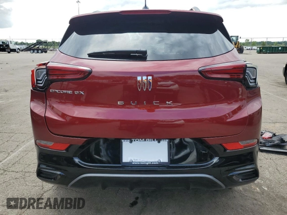 2025 Buick Encore GX Sport Touring with VIN KL4AMDSL1SB125730, listed as a Copart auction lot 58808805 with 478 mi miles and Salvage title. Bid and sale history available at DreamBid. Image 6.