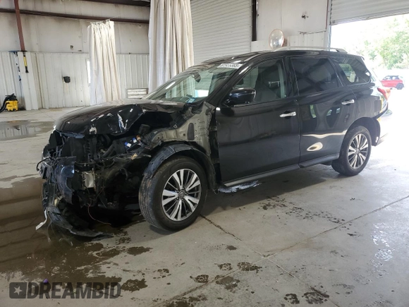 2020 Nissan Pathfinder SL with VIN 5N1DR2CM4LC597508, listed as a Copart auction lot 61955365 with 132,822 mi miles and Salvage title. Bid and sale history available at DreamBid. Image 1.