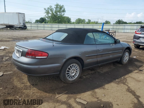 2005 Chrysler Sebring Touring z VIN 1C3EL55R95N535697, wystawiony jako Copart lot #61368865 z przebiegiem 120 596 mil mil oraz Czysty tytuł • Clean title. Historia ofert i sprzedaży dostępna na DreamBid. Obrazek 3.