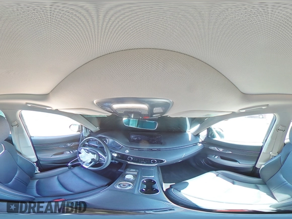 2024 Genesis GV70 Advanced with VIN 5NMMCET14RH003393, listed as a Copart auction lot 55646735 with 7,773 mi miles and Salvage title. Bid and sale history available at DreamBid. Image 15.