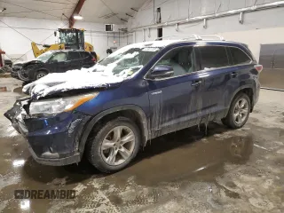 2016 Toyota Highlander Hybrid Limited with VIN 5TDDCRFH2GS020400, listed as a Copart auction lot 43941735 with 111,161 mi miles and Salvage Title. Bid and sale history available at carsss.com. Image 1.