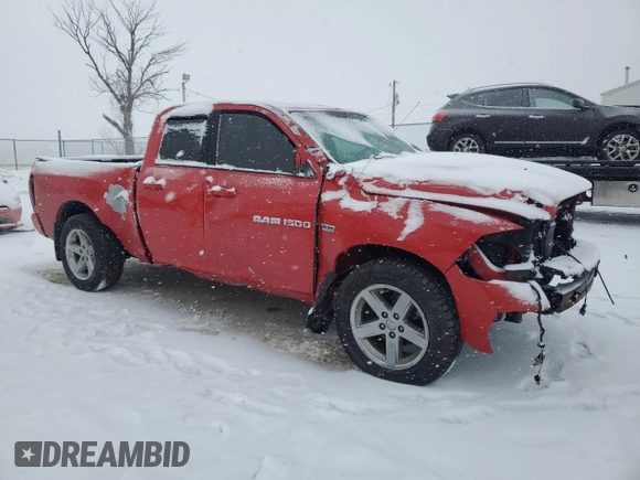 2012 Ram 1500 Sport with VIN 1C6RD7HTXCS262580, listed as a Copart auction lot 87589205 with 132,126 mi miles and Clean title. Bid and sale history available at DreamBid. Image 4.