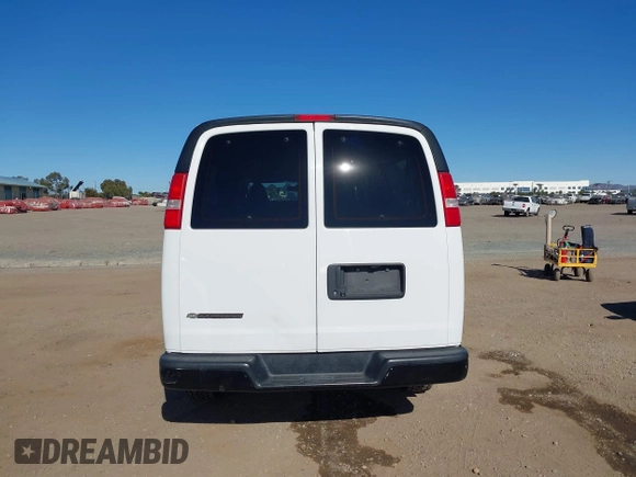 2019 Chevrolet Express Passenger LS with VIN 1GAZGNFP5K1278693, listed as a IAAI auction lot 41299257 with 134,845 mi miles and . Bid and sale history available at DreamBid. Image 16.