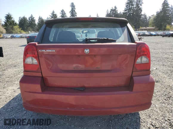 2008 Dodge Caliber SE with VIN 1B3HB28B08D582511, listed as a Copart auction lot 54569645 with 193,750 mi miles and Salvage Title. Bid and sale history available at DreamBid. Image 6.