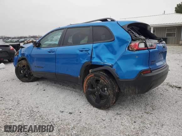 2021 Jeep Cherokee Altitude with VIN 1C4PJMLB8MD116514, listed as a Copart auction lot 86846234 with 50,393 mi miles and Salvage Title. Bid and sale history available at carsss.com. Image 2.
