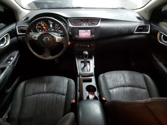 2017 Nissan Sentra S with VIN 3N1AB7AP0HY390976, listed as a Copart auction lot 44447245 with 107,338 mi miles and Salvage Title. Bid and sale history available at carsss.com. Image 8.