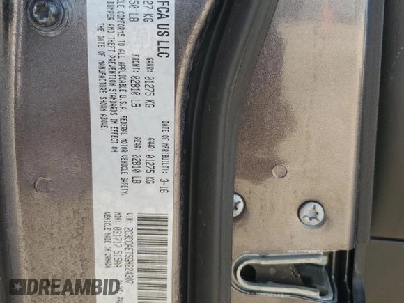 2016 Chrysler 300 with VIN 2C3CCAET5GH224307, listed as a Copart auction lot 85364674 with 81,849 mi miles and Salvage Title. Bid and sale history available at carsss.com. Image 12.