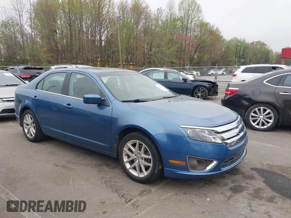 2010 Ford Fusion SEL with VIN 3FAHP0JG3AR419607, listed as a IAAI auction lot 41899712 with 147,962 mi miles. Bid and sale history available at carsss.com. Image 1.