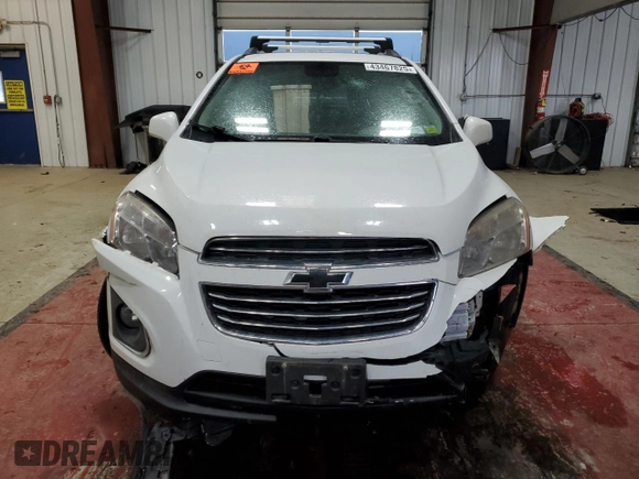 2015 Chevrolet Trax LTZ with VIN 3GNCJTSB5FL240691, listed as a Copart auction lot 43467825 with 140,903 mi miles and Salvage Title. Bid and sale history available at carsss.com. Image 5.