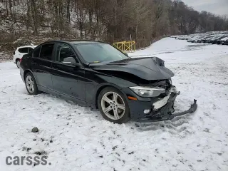 2014 BMW 3 Series 320i xDrive with VIN WBA3C3C55EF984079, listed as a Copart auction lot 86323894 with 0 mi miles and Salvage Title. Bid and sale history available at carsss.com. Image 13.