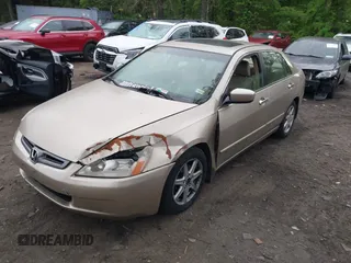 2003 Honda Accord EX z VIN 1HGCM665X3A075800, wystawiony jako IAAI lot #42231769 z przebiegiem 180 000 mil mil oraz . Historia ofert i sprzedaży dostępna na DreamBid. Obrazek 2.