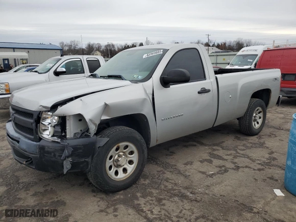 2011 Chevrolet Silverado 1500 Work Truck with VIN 1GCNKPEA5BF166296, listed as a Copart auction lot 43969885 with 178,859 mi miles and Salvage Title. Bid and sale history available at carsss.com. Image 1.