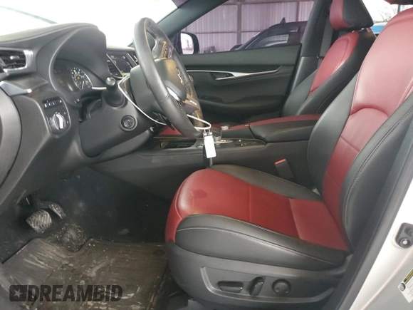 2022 Infiniti QX55 Sensory with VIN 3PCAJ5L38NF104121, listed as a Copart auction lot 86705454 with 53,042 mi miles and Salvage title. Bid and sale history available at DreamBid. Image 7.