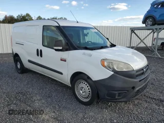 2017 Ram ProMaster City Cargo Tradesman with VIN ZFBERFAB8H6E48337, listed as a Copart auction lot 74839074 with 123,702 mi miles and Clean Title. Bid and sale history available at DreamBid. Image 4.